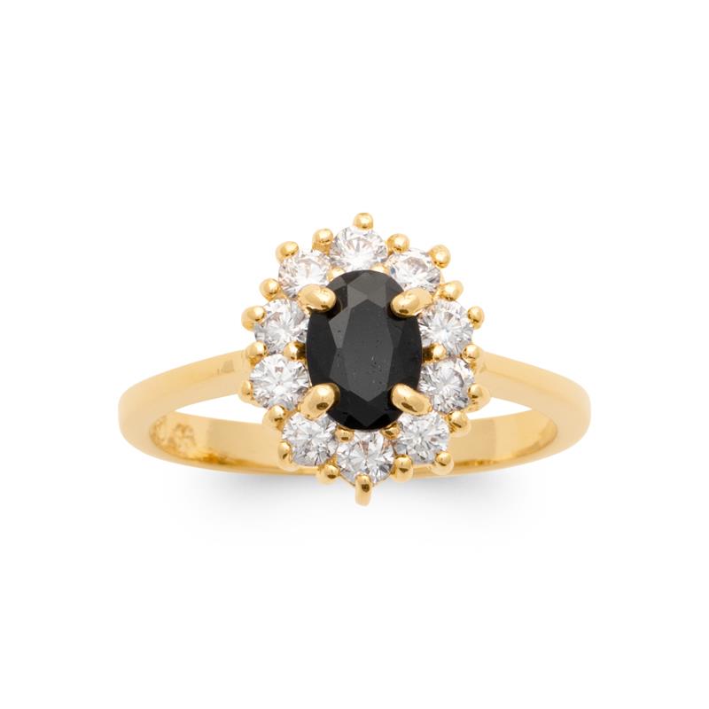 Marquise - Gold Plated Ring - Azuline