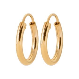Hoop earrings - Gold Plated
