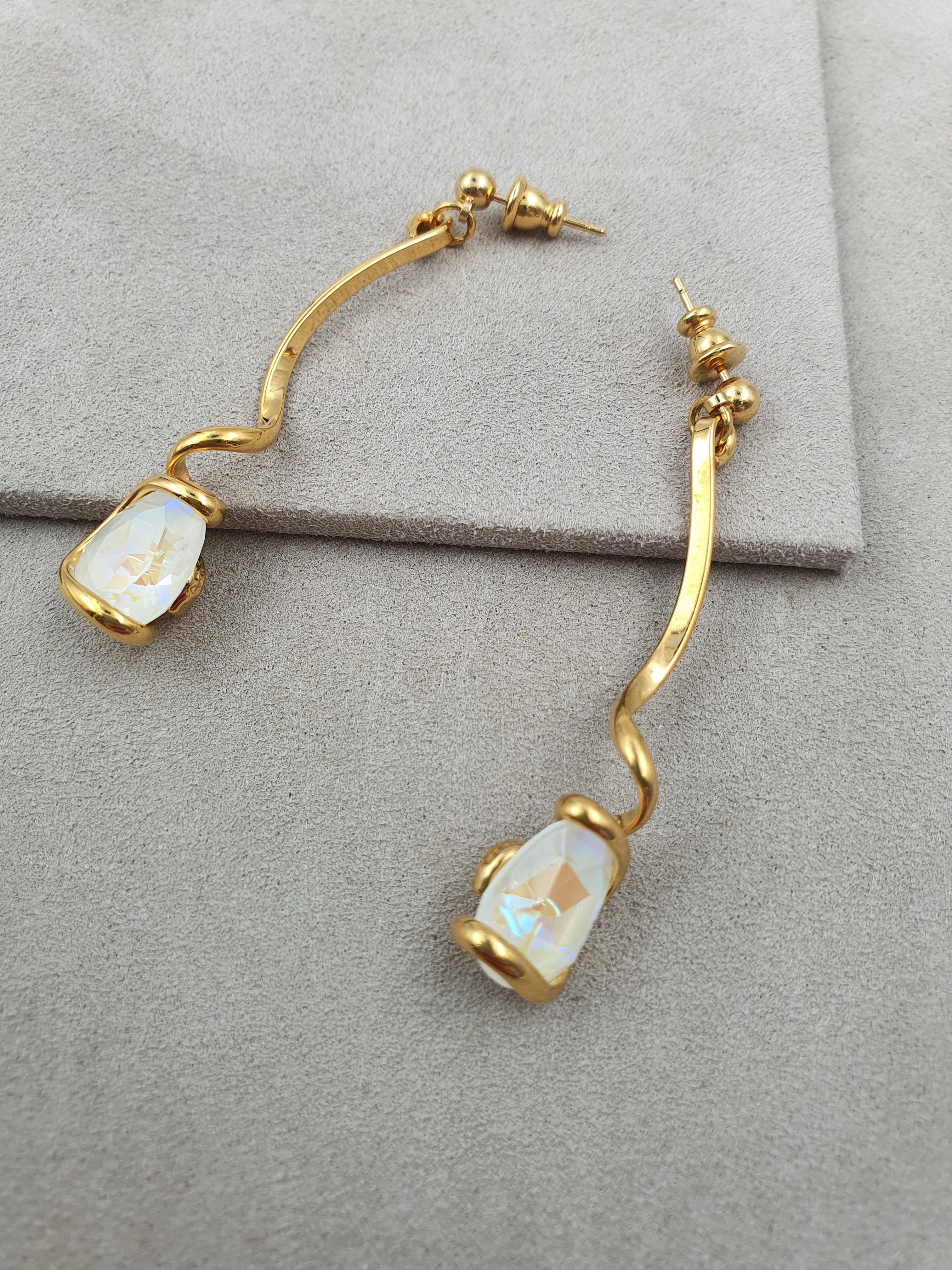 New Drop - Gold - Earrings - Andrea Marazzini