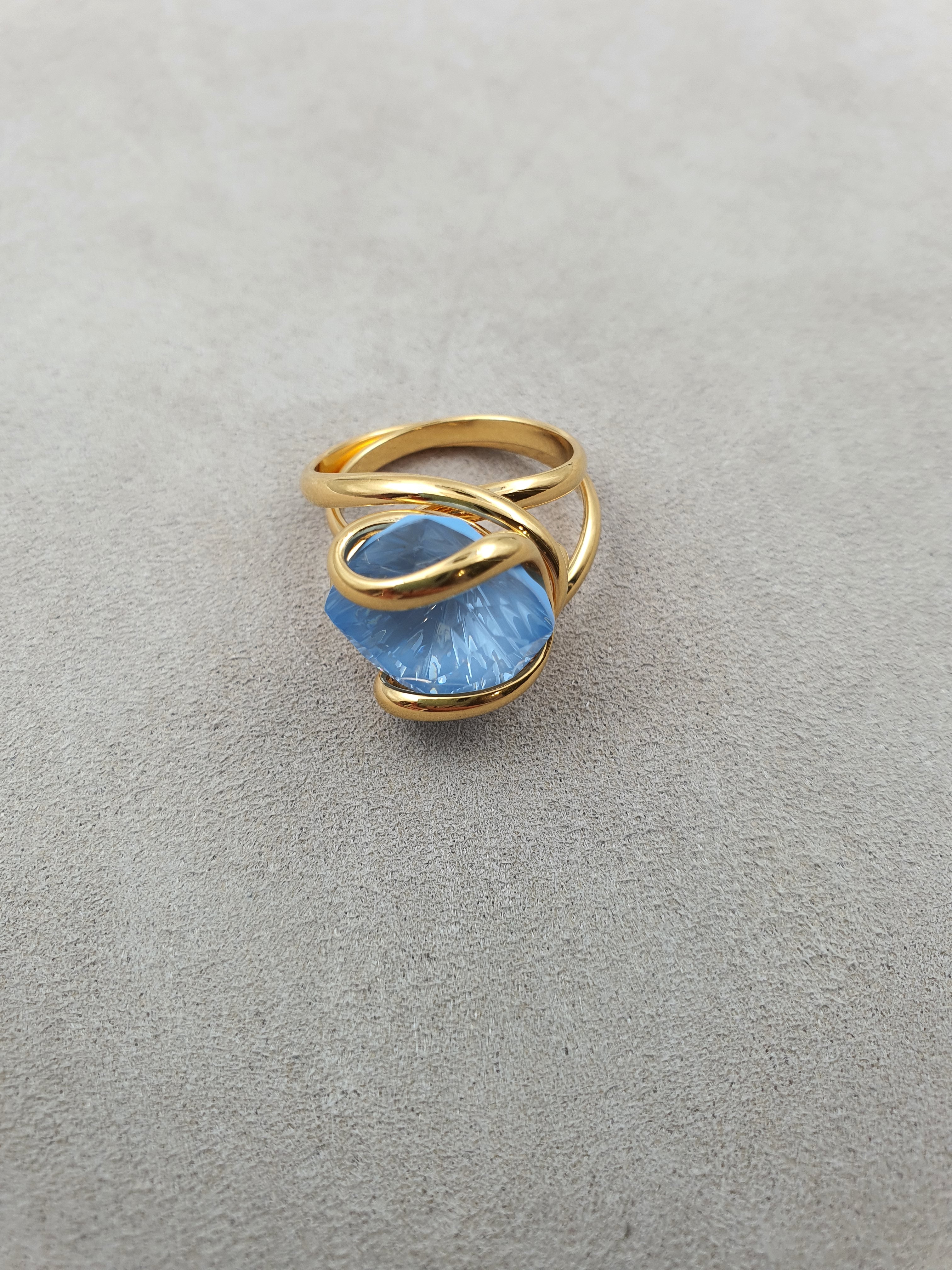 Mystisch – Ozean – Gold – Ring – Andrea Marazzini