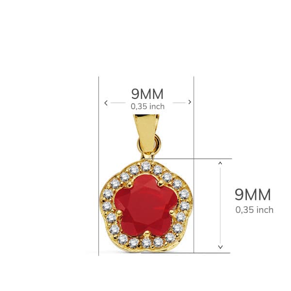 Pingente Ouro 18K 9X9MM