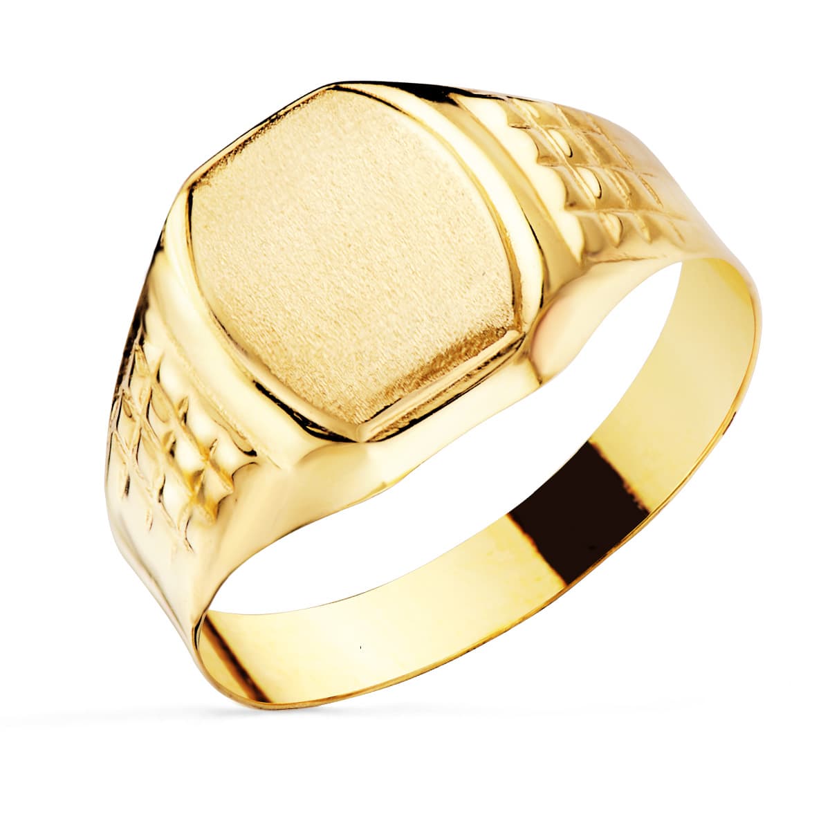 18K Men's Knight in Two-Tone Gold Diam
