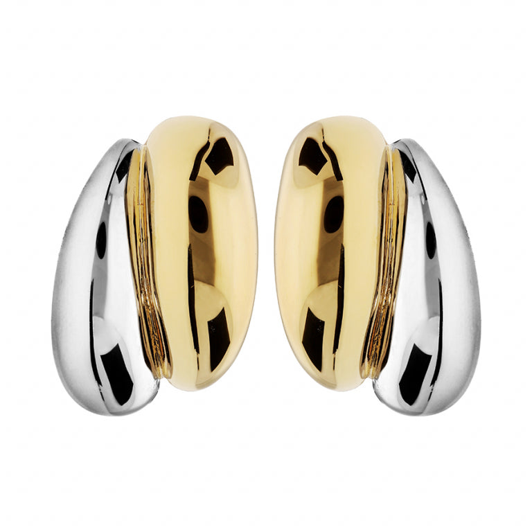 Two-tone Clip Earrings – Other Metals | Azuline