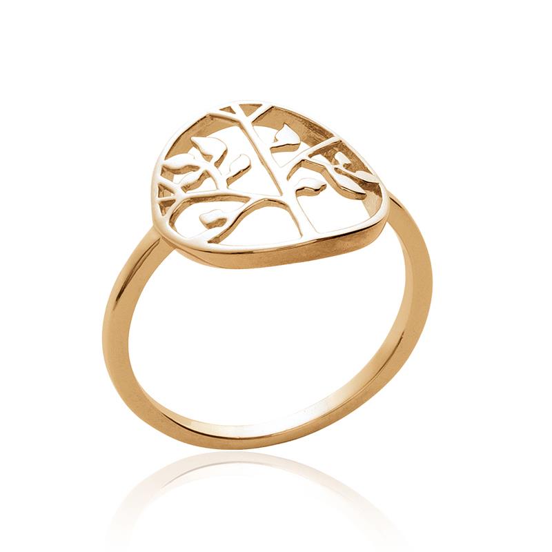 Baum des Lebens – Ring – vergoldet – Azulin
