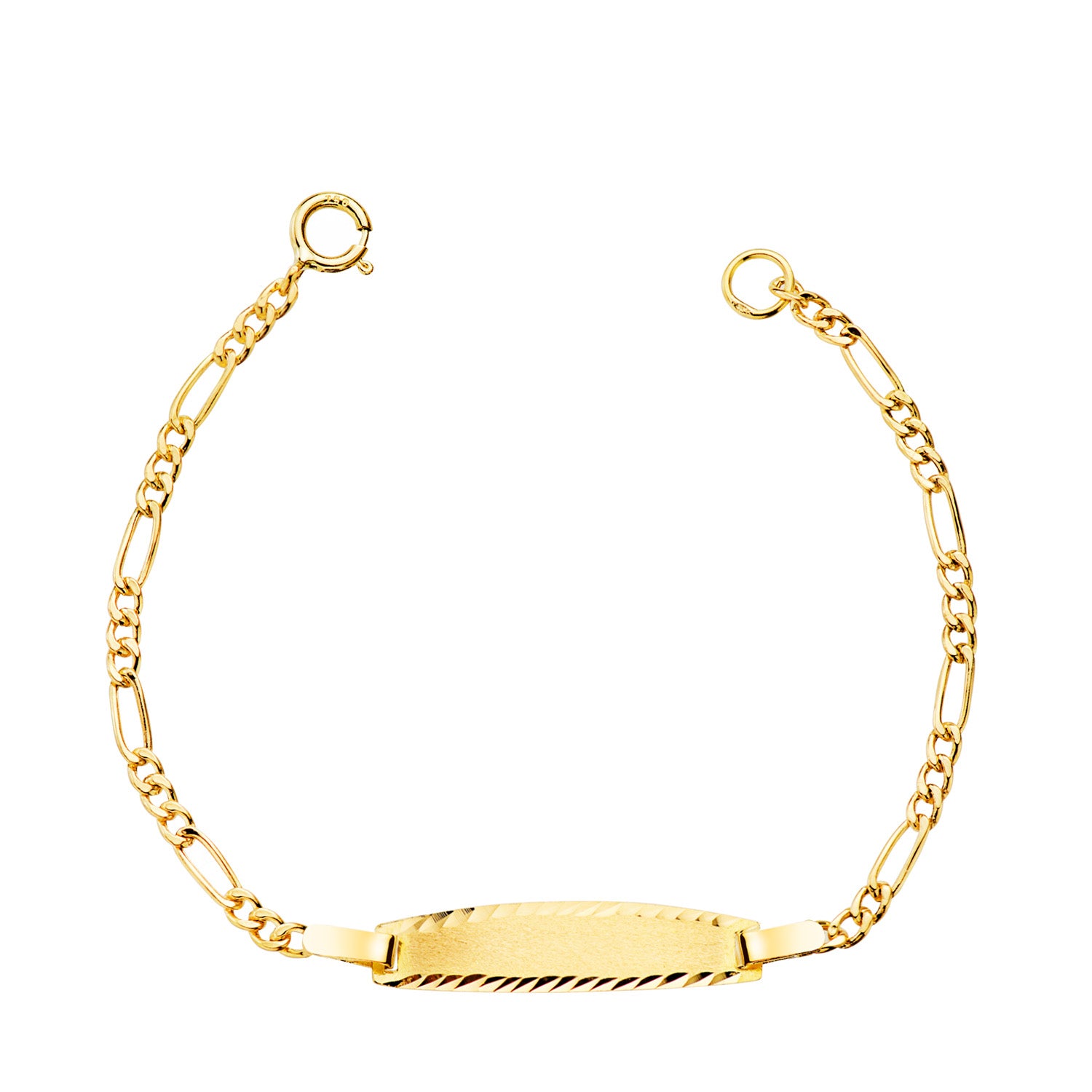 Gourmette Or Jaune 18K Cartier 3X1 Creuse Largeur : 15MM Plaque : 19X4MM Longueur 12 Cm