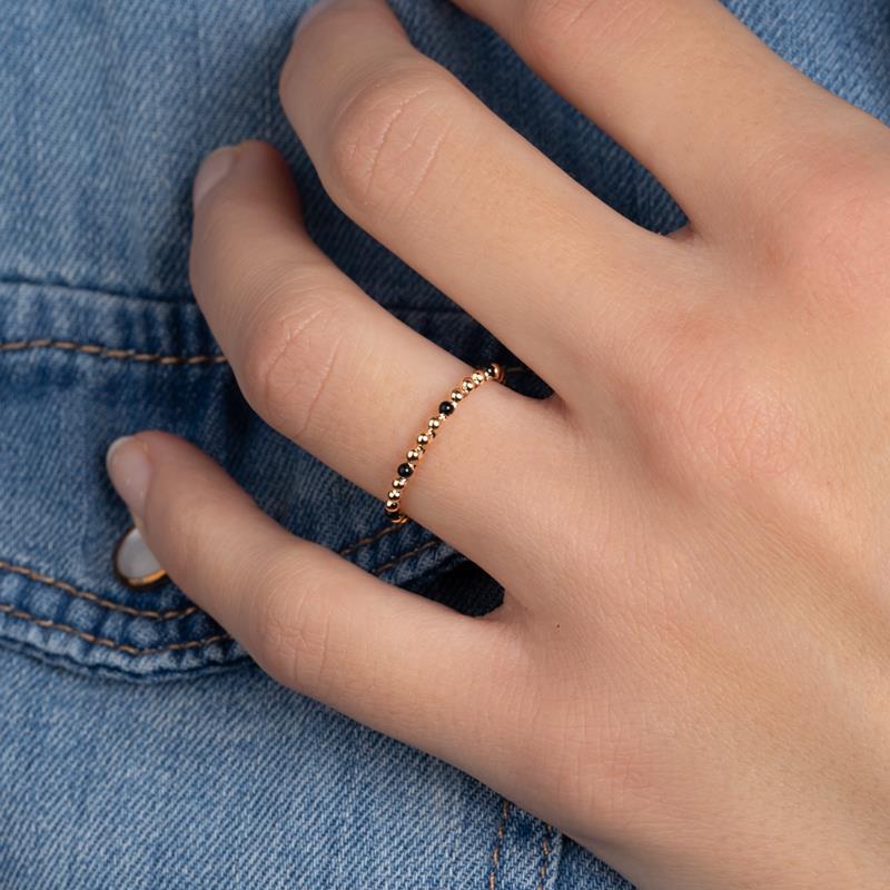Ehering – Kugel – Vergoldeter Ring – Azuline