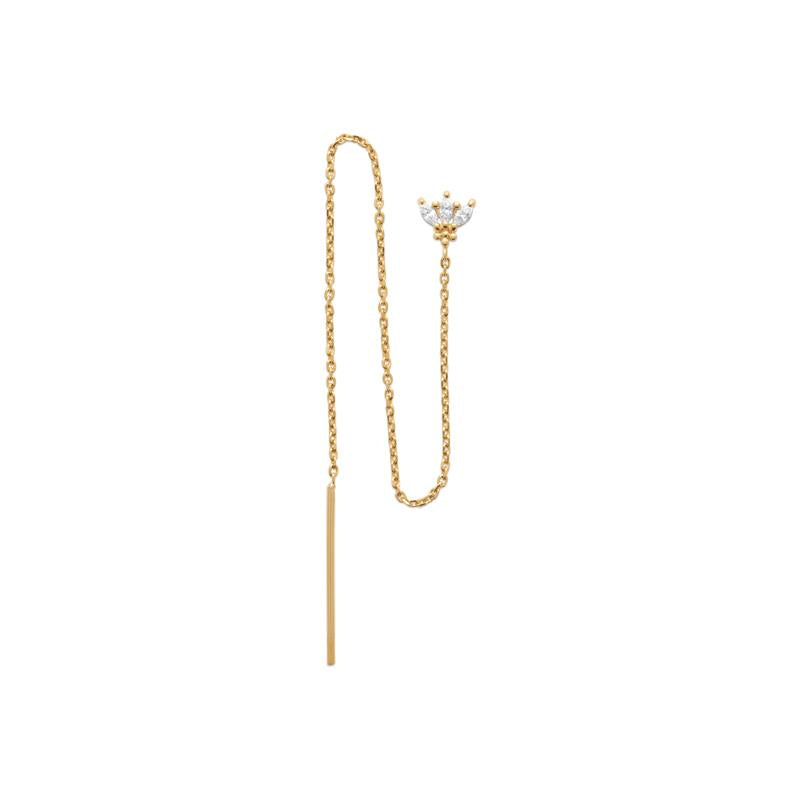Chain - Gold Plated - Single Earring