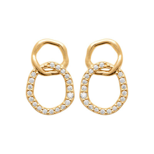 Ring – Ohrringe – vergoldet