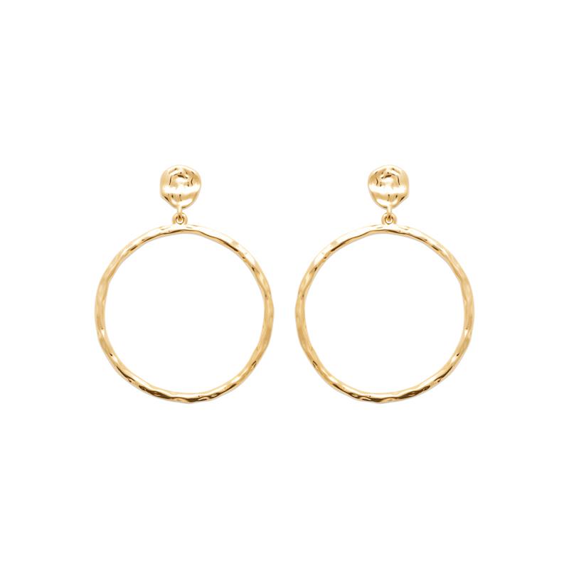 Hypnotique - Ring - Earrings - Gold Plated