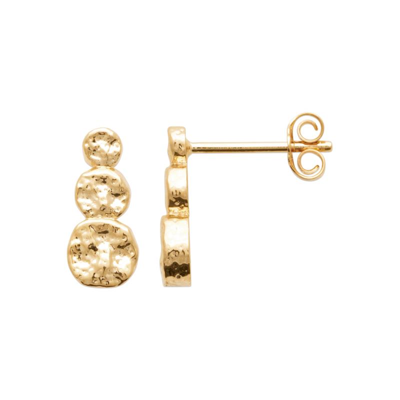 Hypnotique - Trio - Earrings - Gold Plated