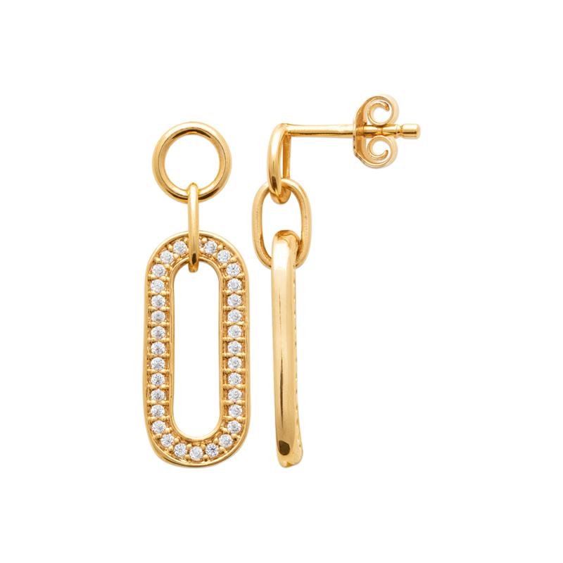 Ring - earrings - gold plated