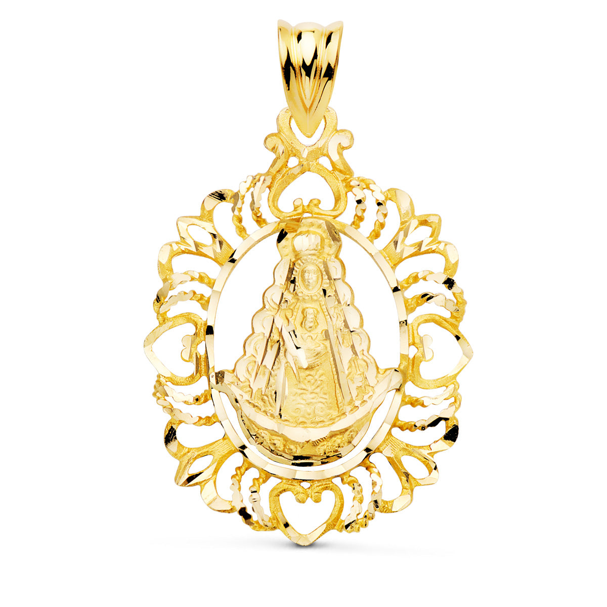 18K Rocio Kolye Ucu 30X22 mm