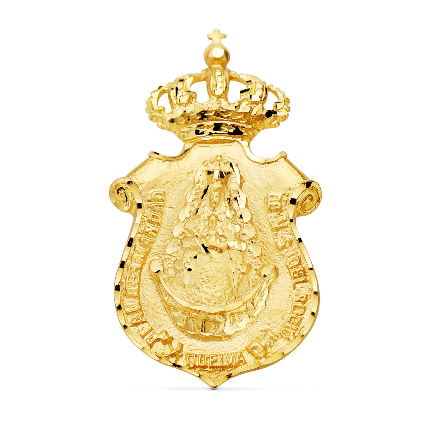 Medaile 18K Virgin Rocio 46 X 25 mm