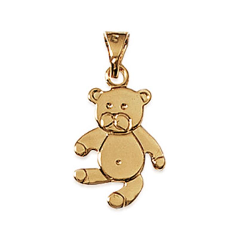 Bear - Gold Plated - Pendant