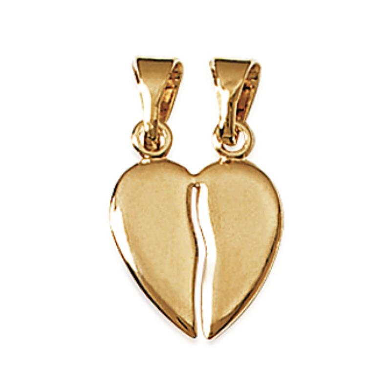 Breakable Heart - Gold Plated - Pendant