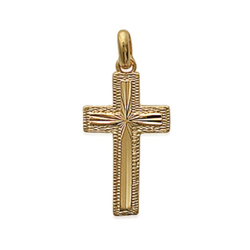 Cross - Gold Plated - Pendant
