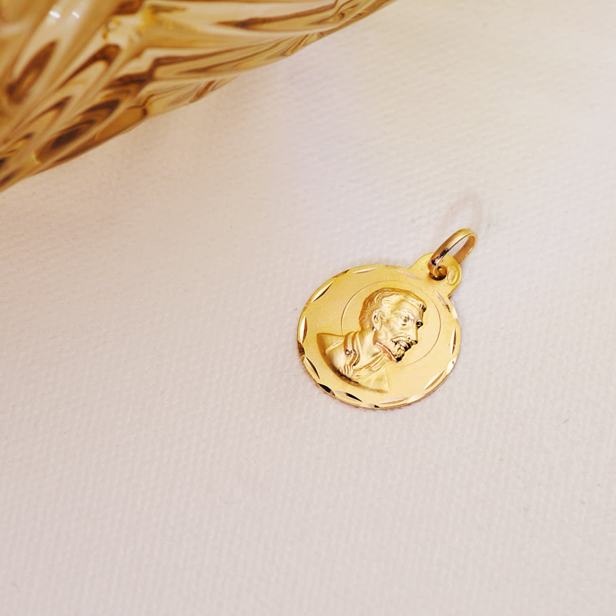 18K Sint Franciscus Xavier-medaille 18MM