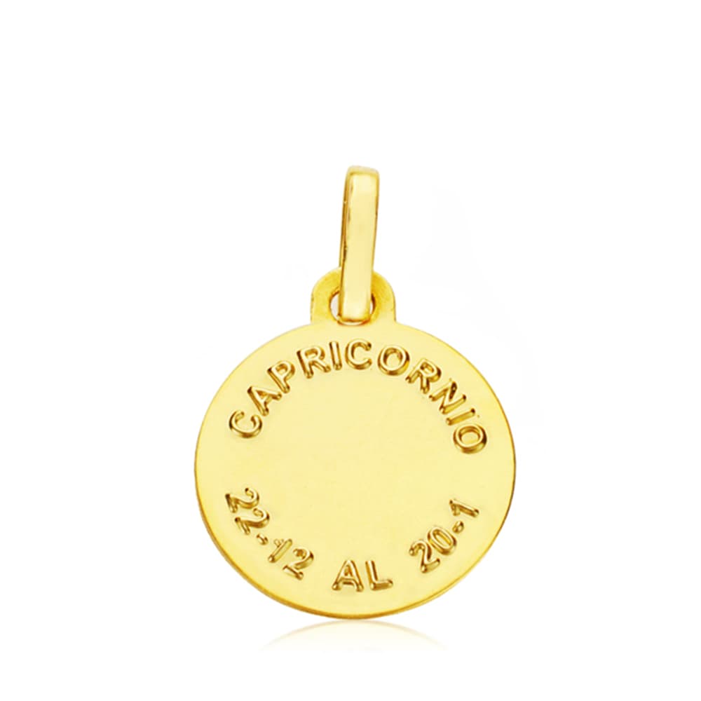 Μετάλλιο 18K Αιγόκερως Zodiac 13mm