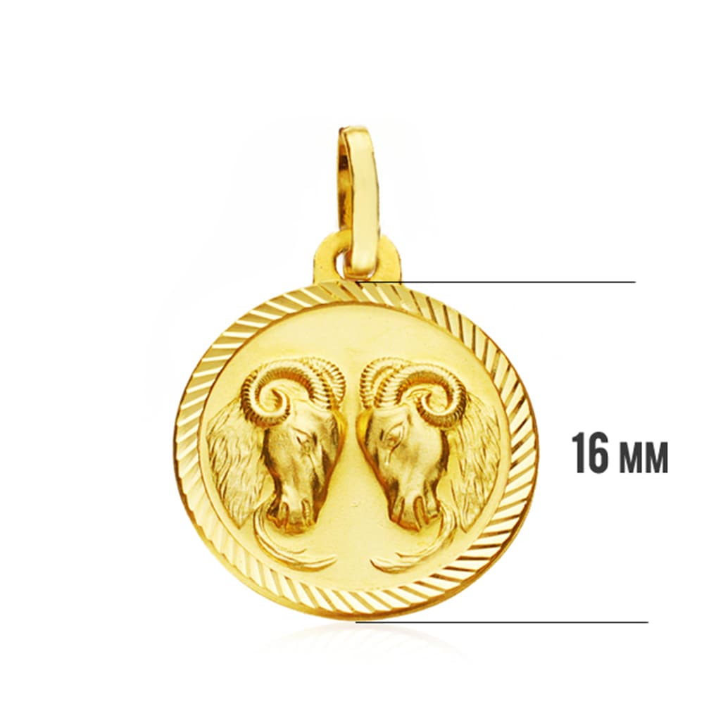 18K Kos zodiákus érem 16MM