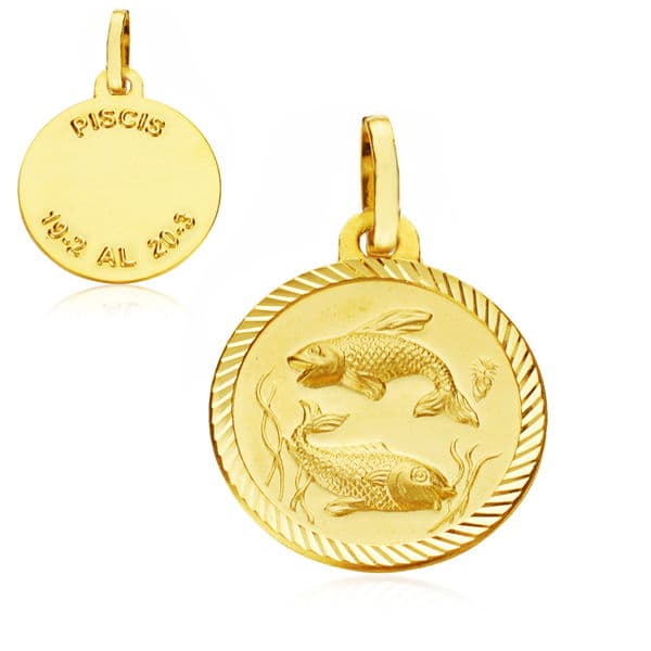Medal zodiaku 9K Ryby 20MM