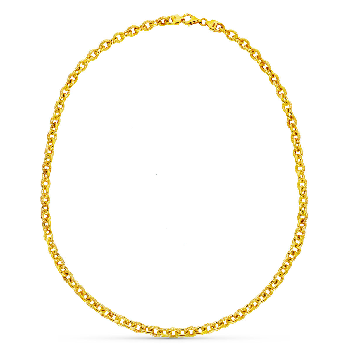 Collar Rolo Oro Amarillo 18K 45CM
