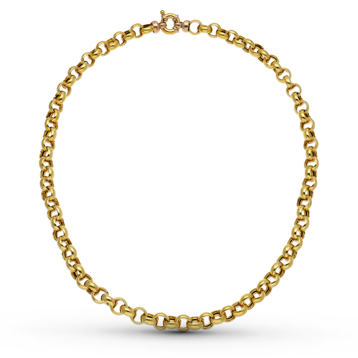 Catena Cava 18K Jaseron 45 Cm 8 mm