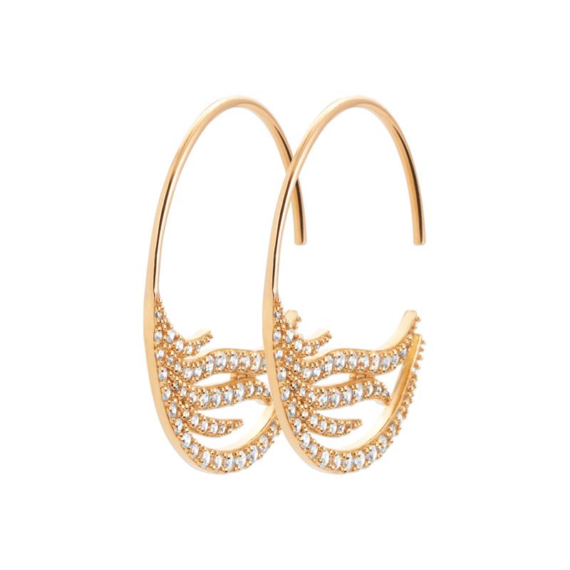 Creoles - Gold Plated - Earrings