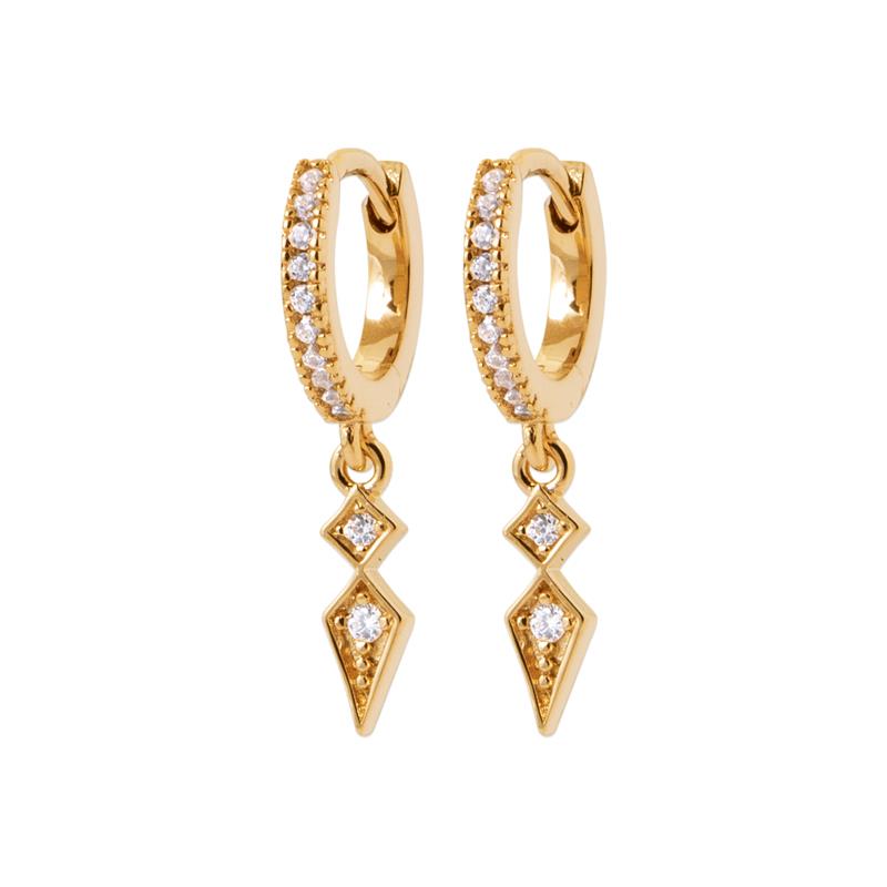 Charm - Spur - Gold Plated - Creoles