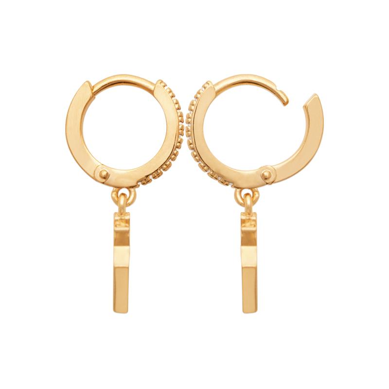 Charm - Spur - Gold Plated - Creoles