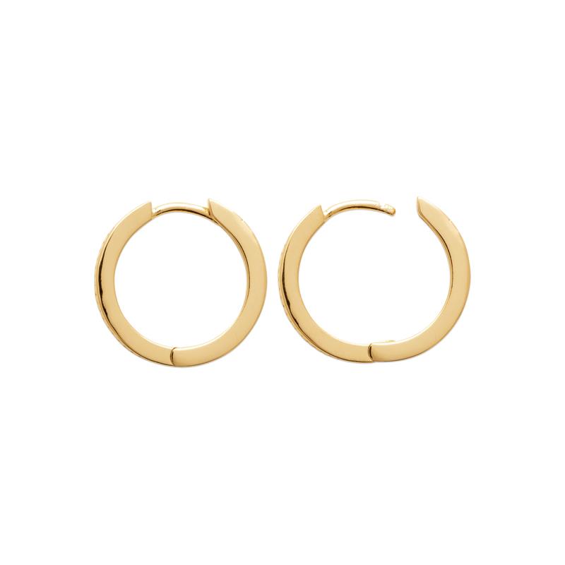 Hoop earrings - Gold Plated