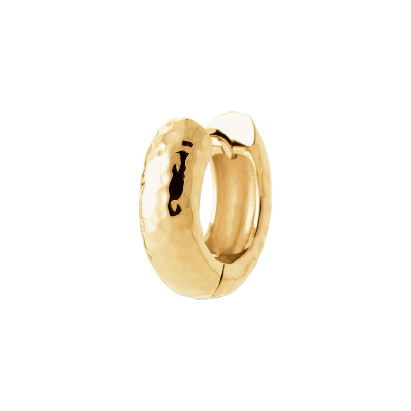 Creole - Gold Plated - Single earring