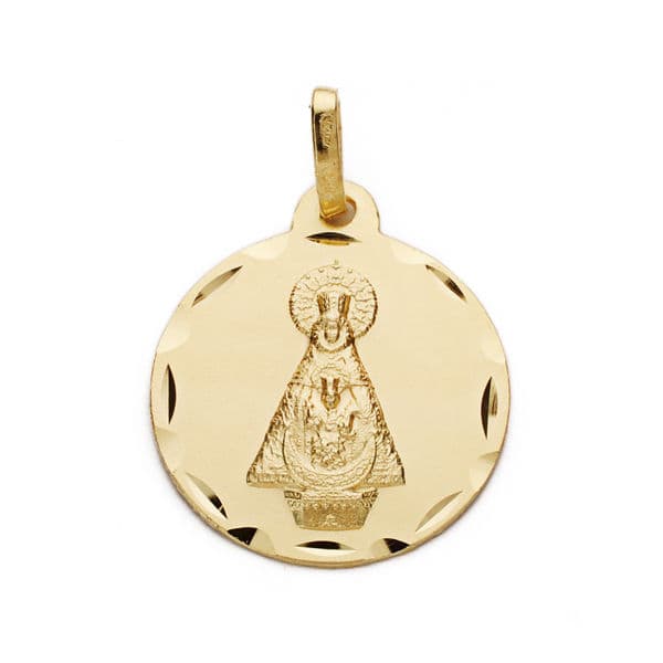 Medaile 18K Virgin Tiscar 18 mm