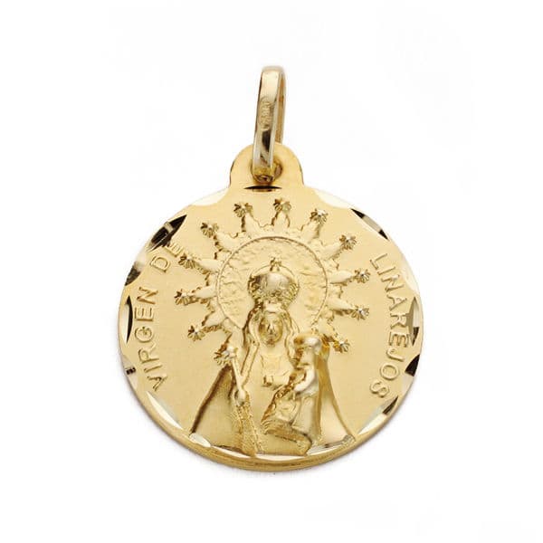 18K medaile Virgin Linarejos 18 mm