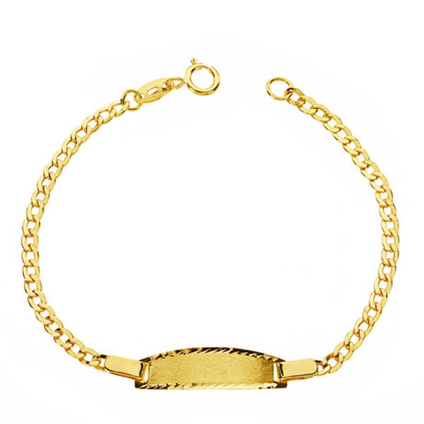 Bracciale Gourmet Oro Giallo 18 Carati 14 Cm