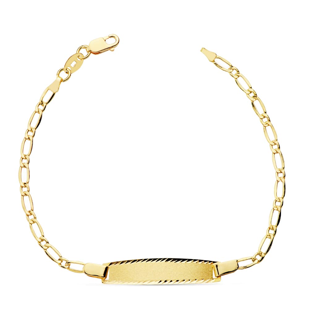 Gourmet Cartier 18K Gul Guld Armbånd 1X1 17 Cm