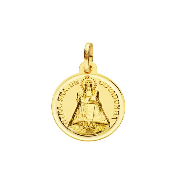 Medaile 18K Virgin Covadonga 16MM