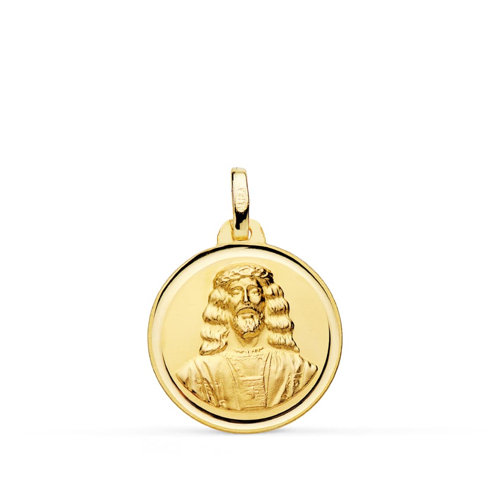 18K Christusmedaille 18 mm