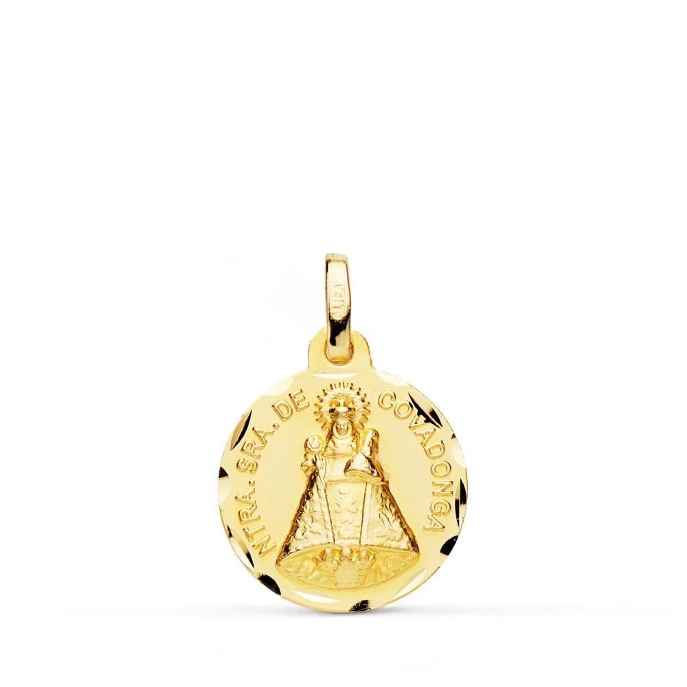 Medaile 18K Virgin Covadonga 16MM