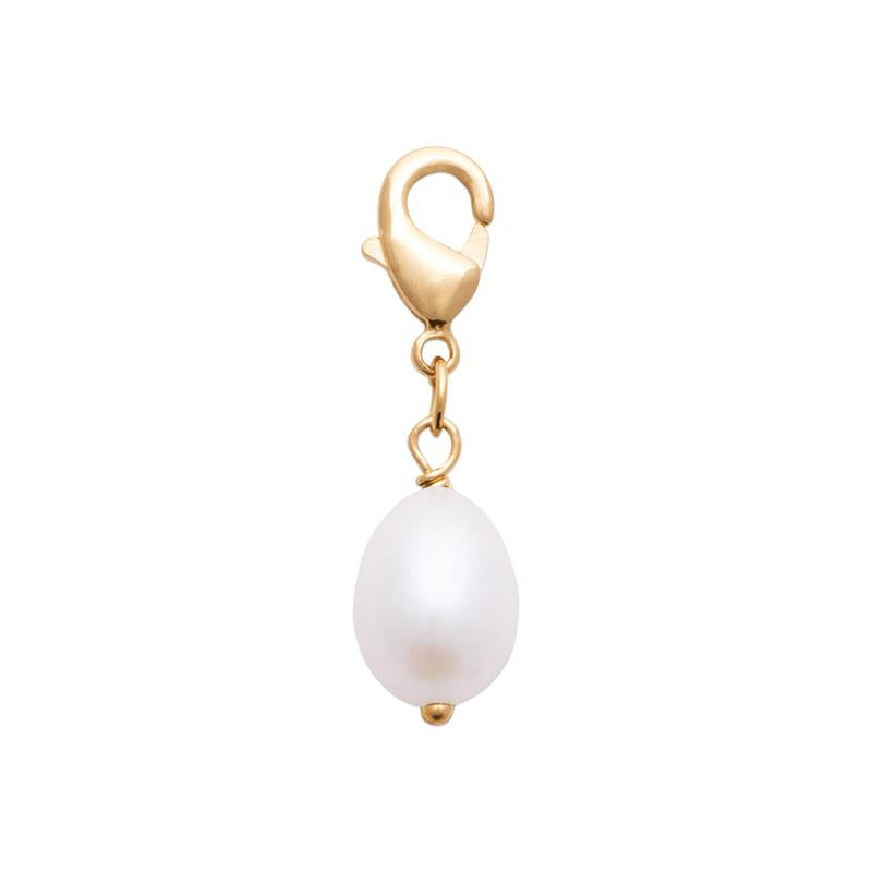 Perle – vergoldet – Charms