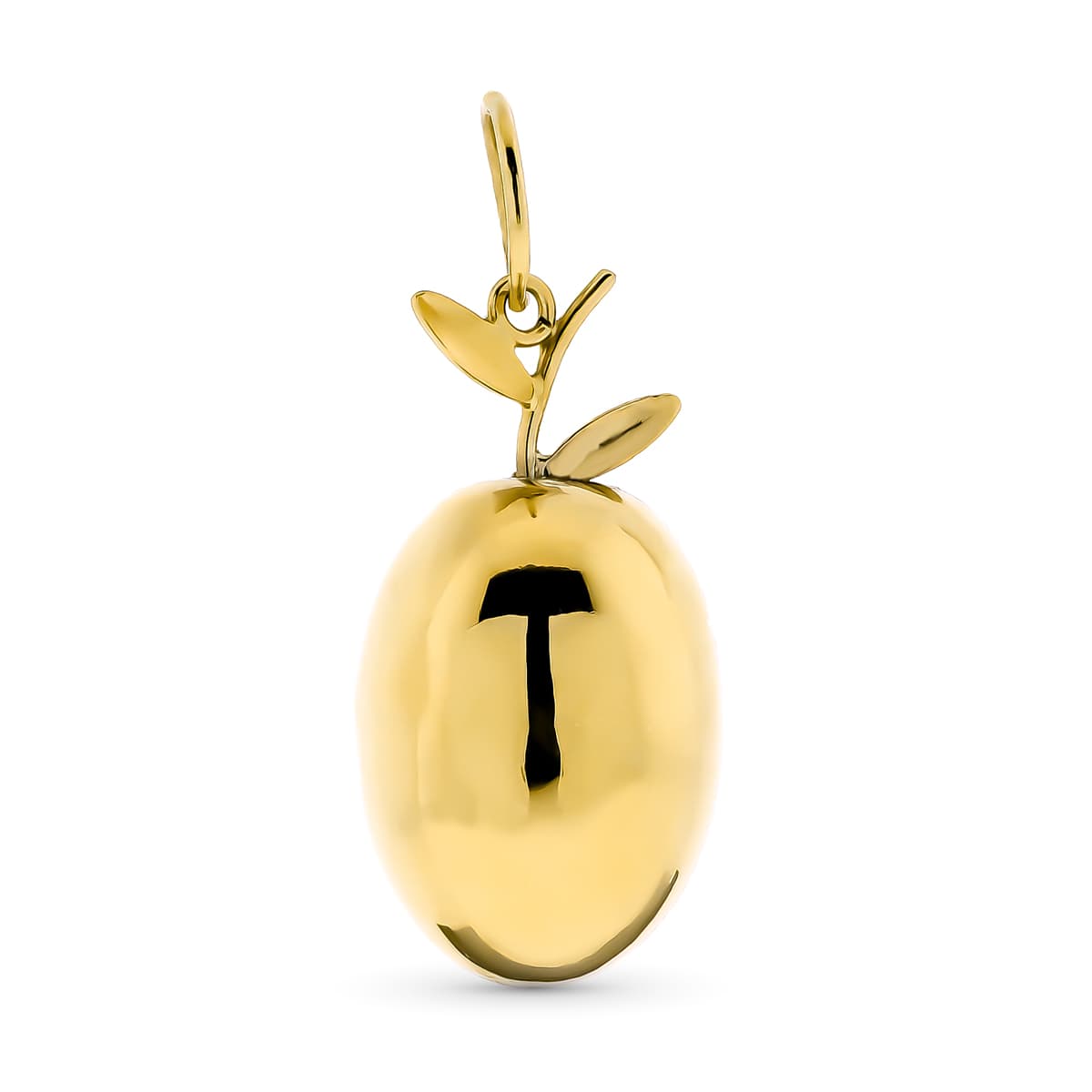 Pendentif Or Jaune Olive 18K 20X10 mm