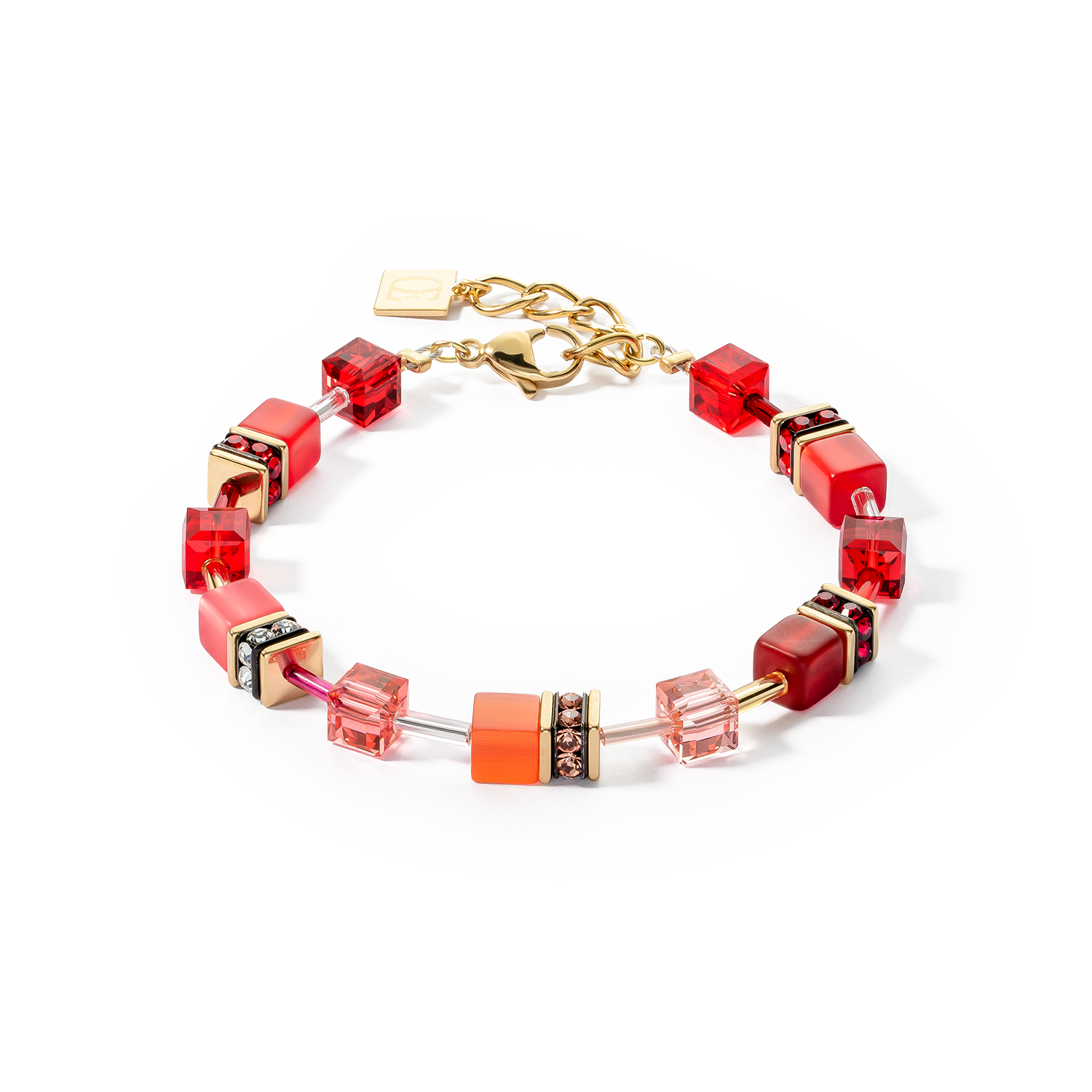 Collection 2838 - Red - Bracelet - Lion Heart