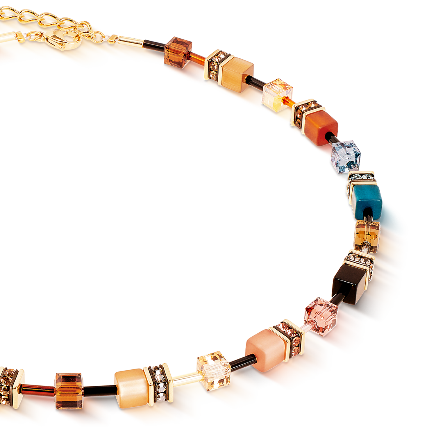 Κρύσταλλοι Swarovski και κίτρινος χρυσός χάλυβας, Lionheart 2838101131