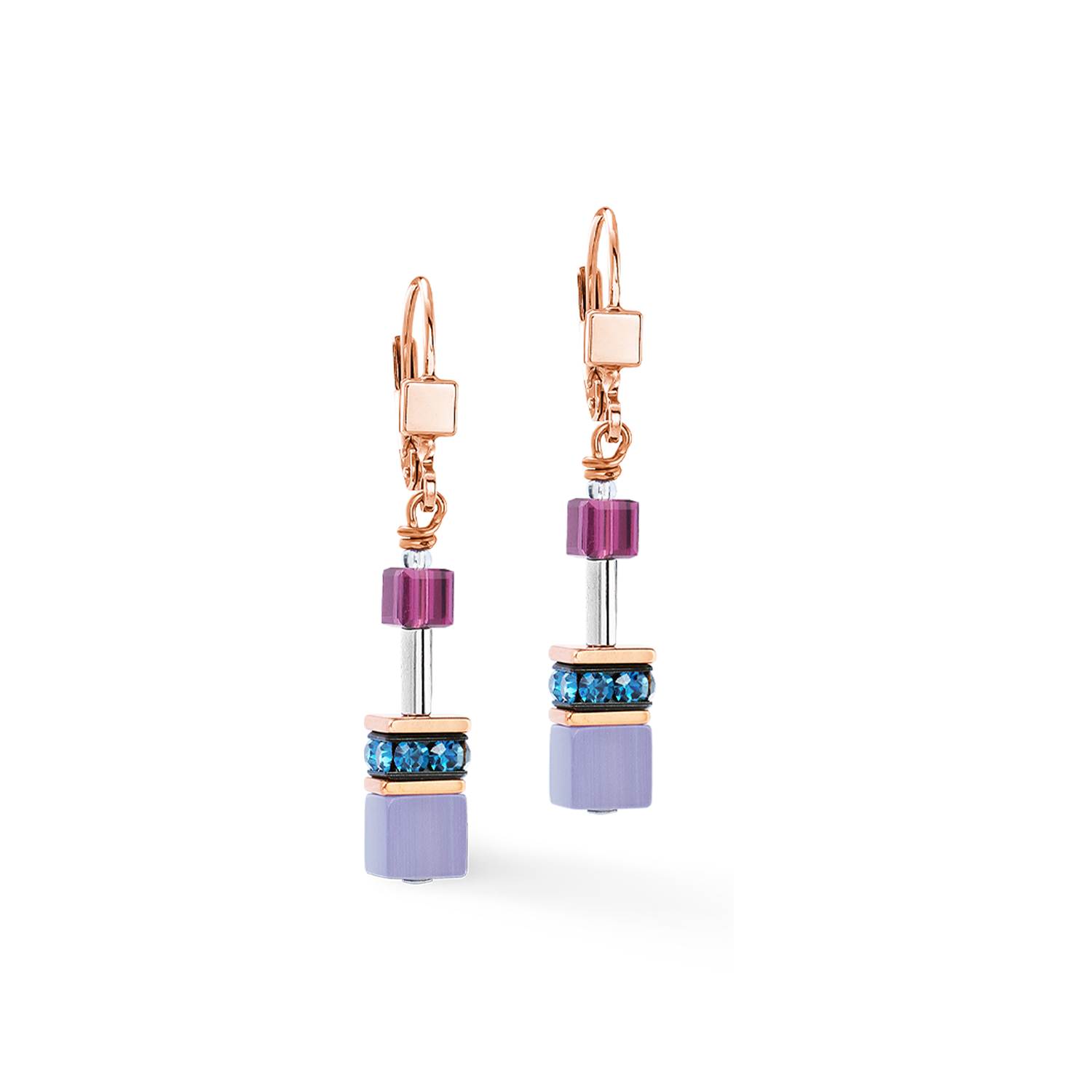 Swarovski-Kristalle und roségoldener Stahl, Cœur de Lion 2838200807