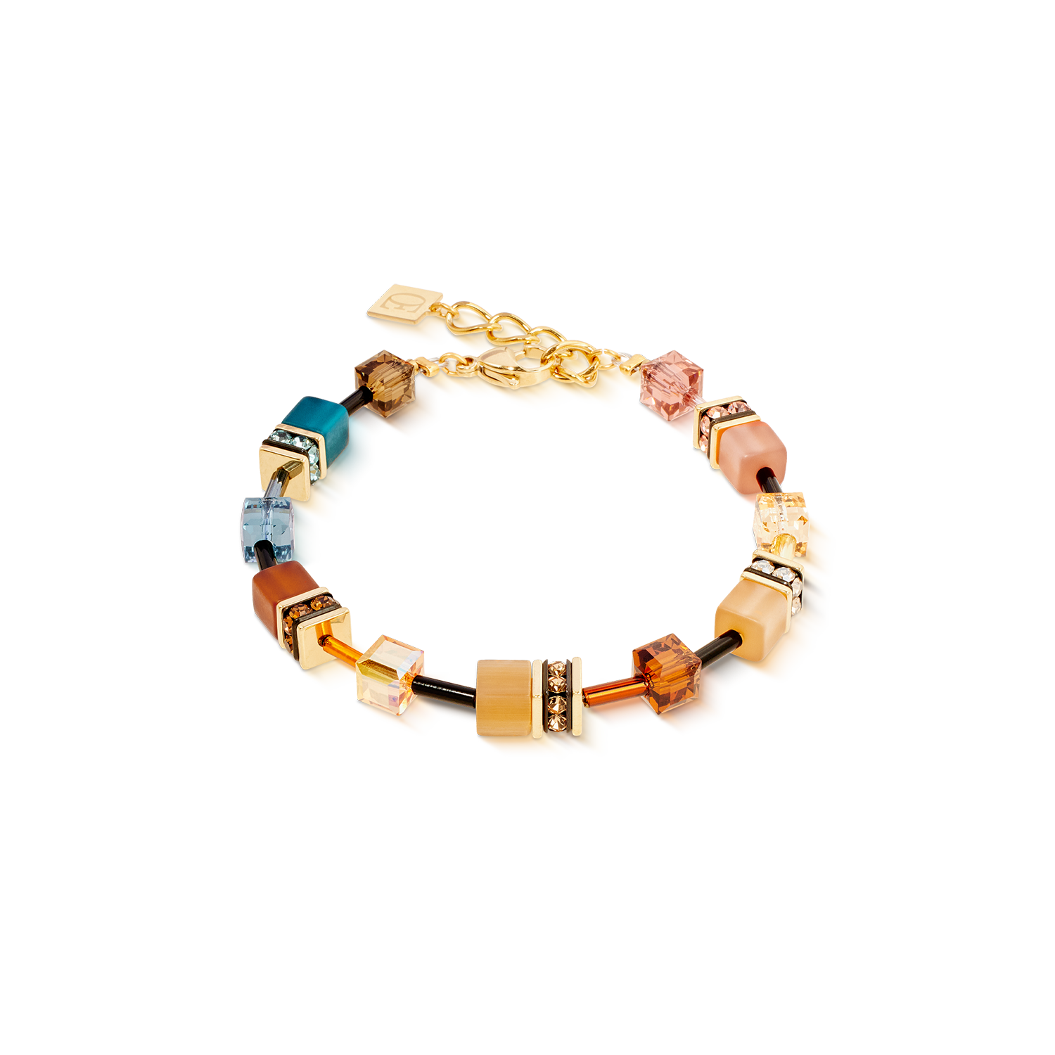 GeoCUBE Iconic Earth Mirage Lion Heart βραχιόλι χρυσό 2838301131