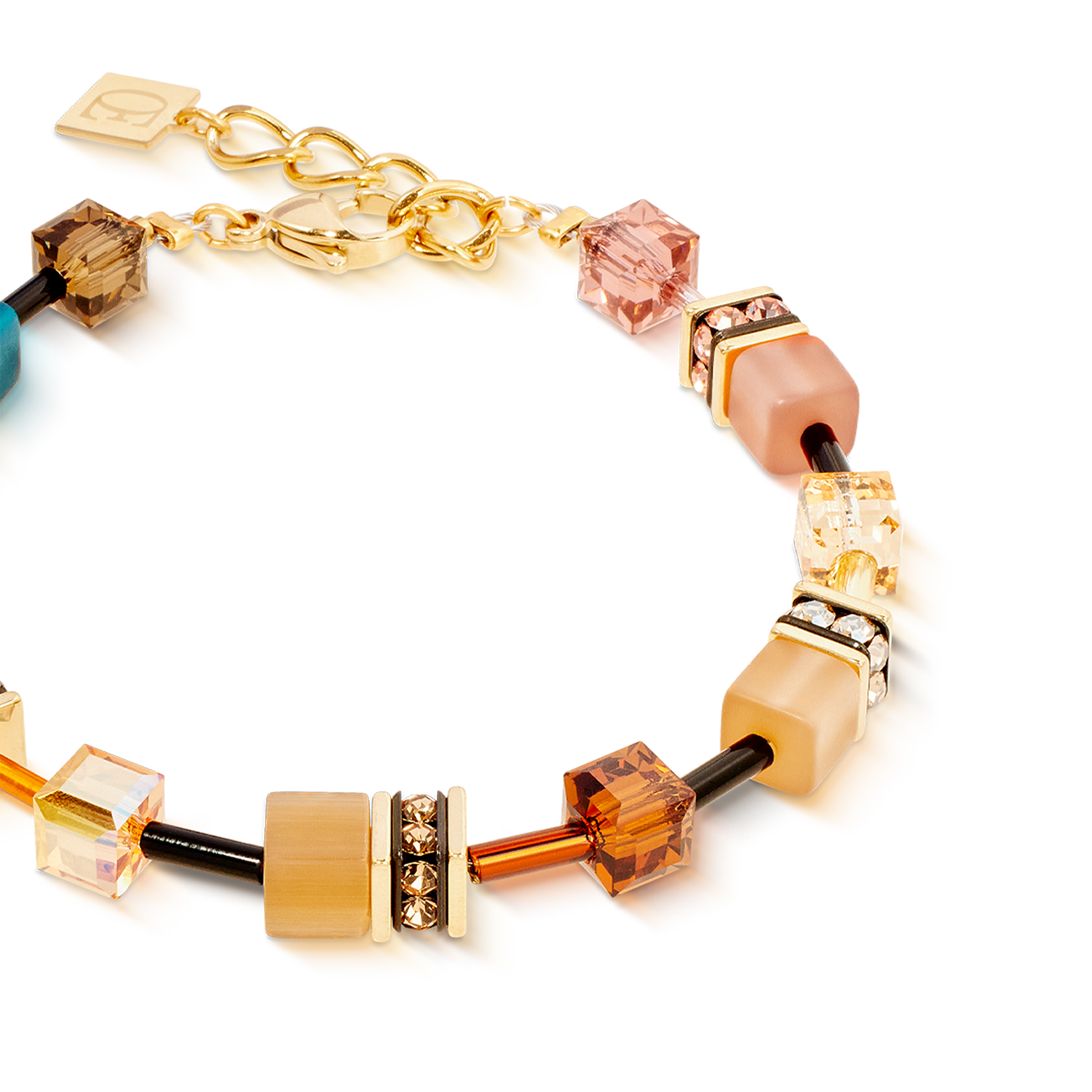 Κρύσταλλοι Swarovski και χρυσός ανοξείδωτος χάλυβας, Lionheart 2838301131
