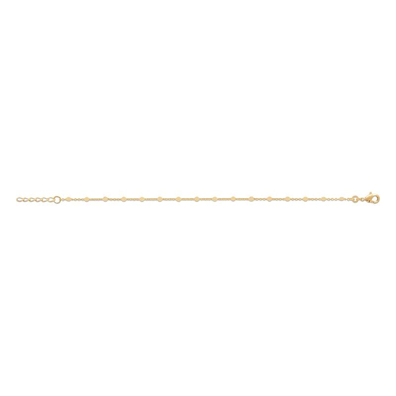 Fine Beaded Bracelet – Gold Plated | Azuline
