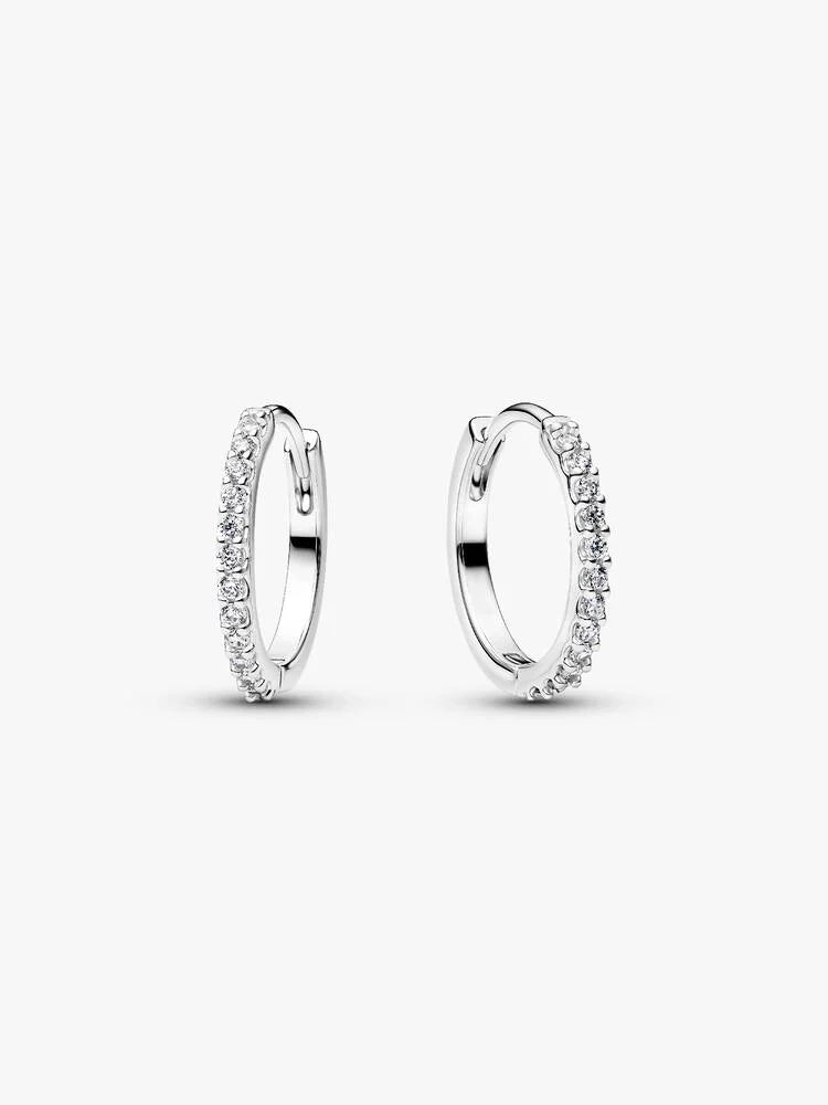 Boucles d'oreilles Pandora - Mini Créoles Scintillantes | 294649C01