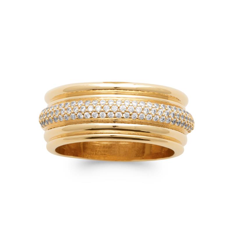 Alliance - Gold plated ring - Azuline