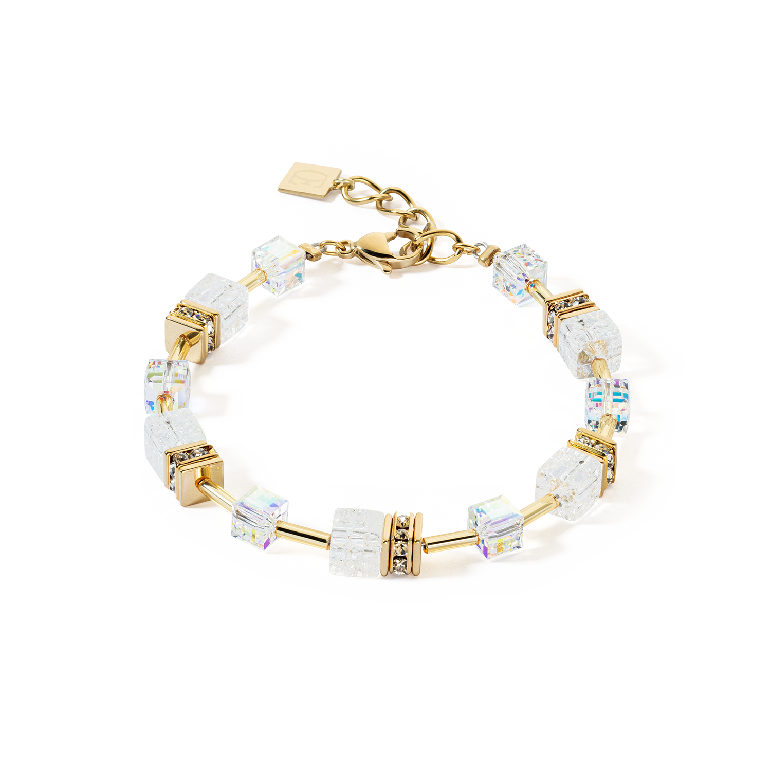 Collection 3018 - White Gold - Bracelet - Lion Heart