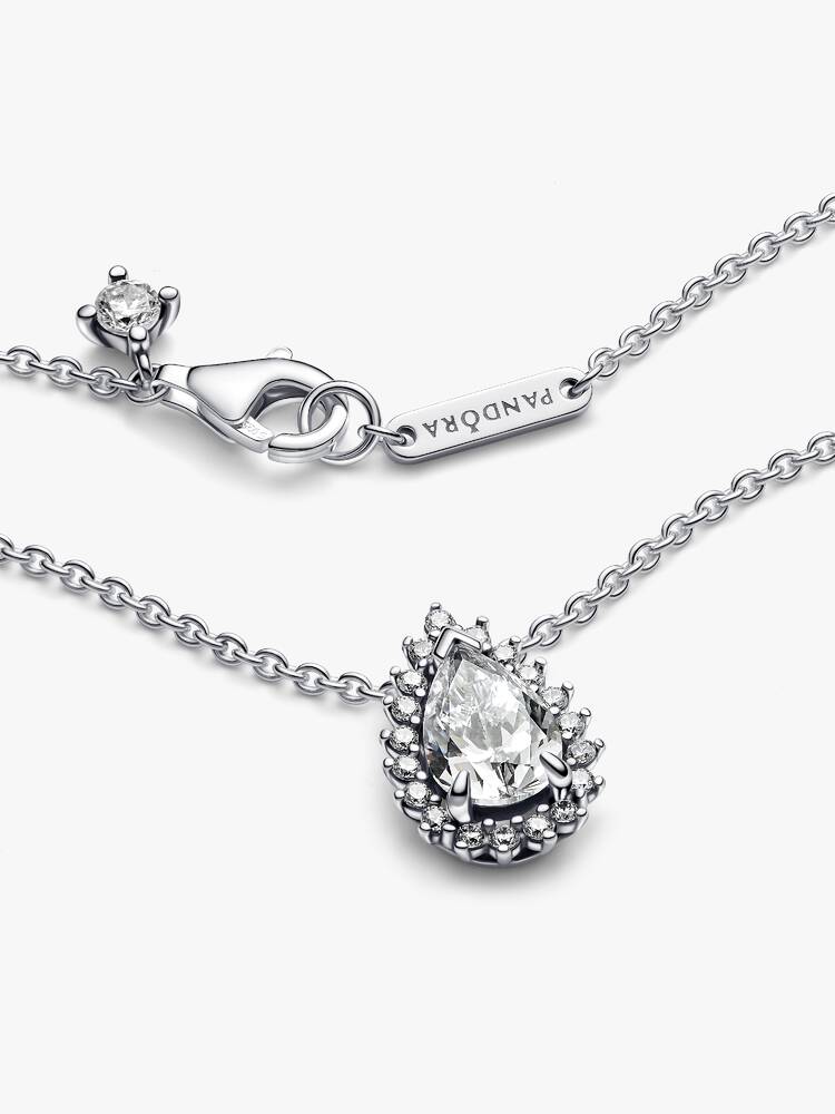 Colar Pandora - Sparkling Pear Halo | 392832C01
